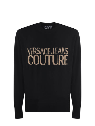 73GAFM01/CM06HK42 BLACK VERSACE MEN SWEATER