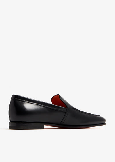 MCNC18123SA4BFUHNOI BLACK SANTONI SHOES MEN