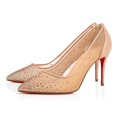 BROWN CHRISTIAN LOUBOUTIN WOMEN SHOES