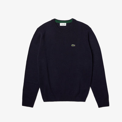 SH9608 QAO 166N LACOSTE SWEATSHIRT MEN NAVY