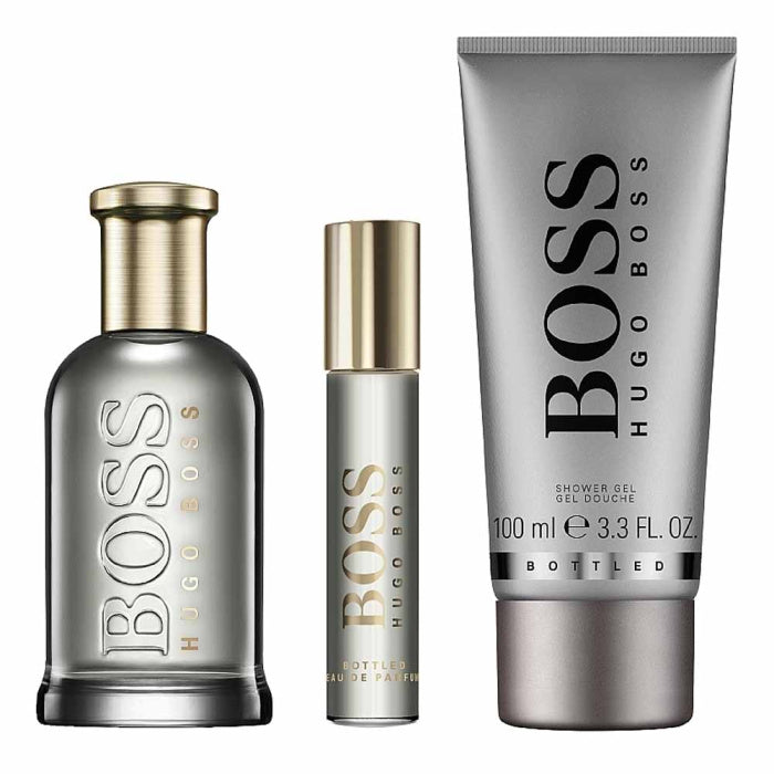 BOSS BOSS BOTTLED MEN 3S SET (EDP 100ML+EDP 10ML+SG 100ML)