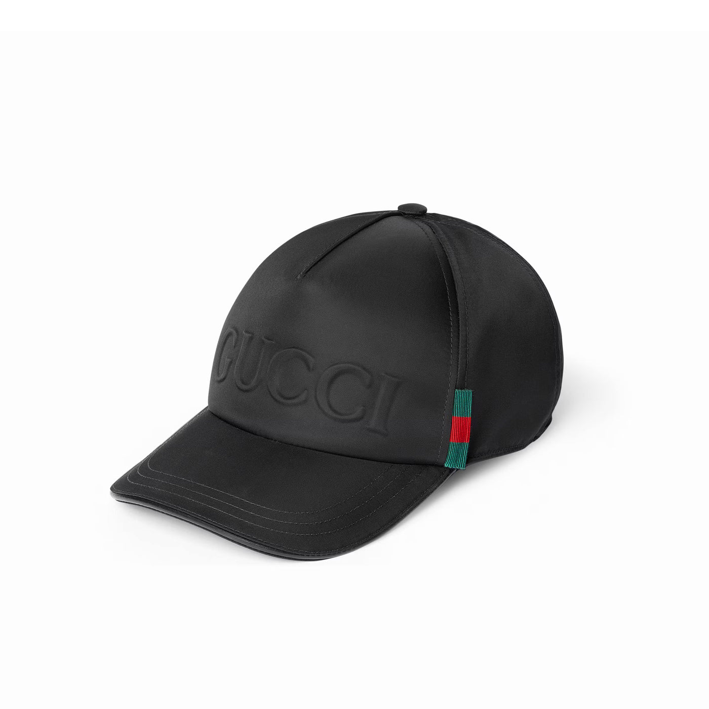 Gucci Nylon Baseball Hat With Gucci Logo