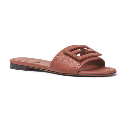 Baguette Leather Slides