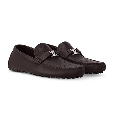 LV Silverstone Moccasin Mono Embossed