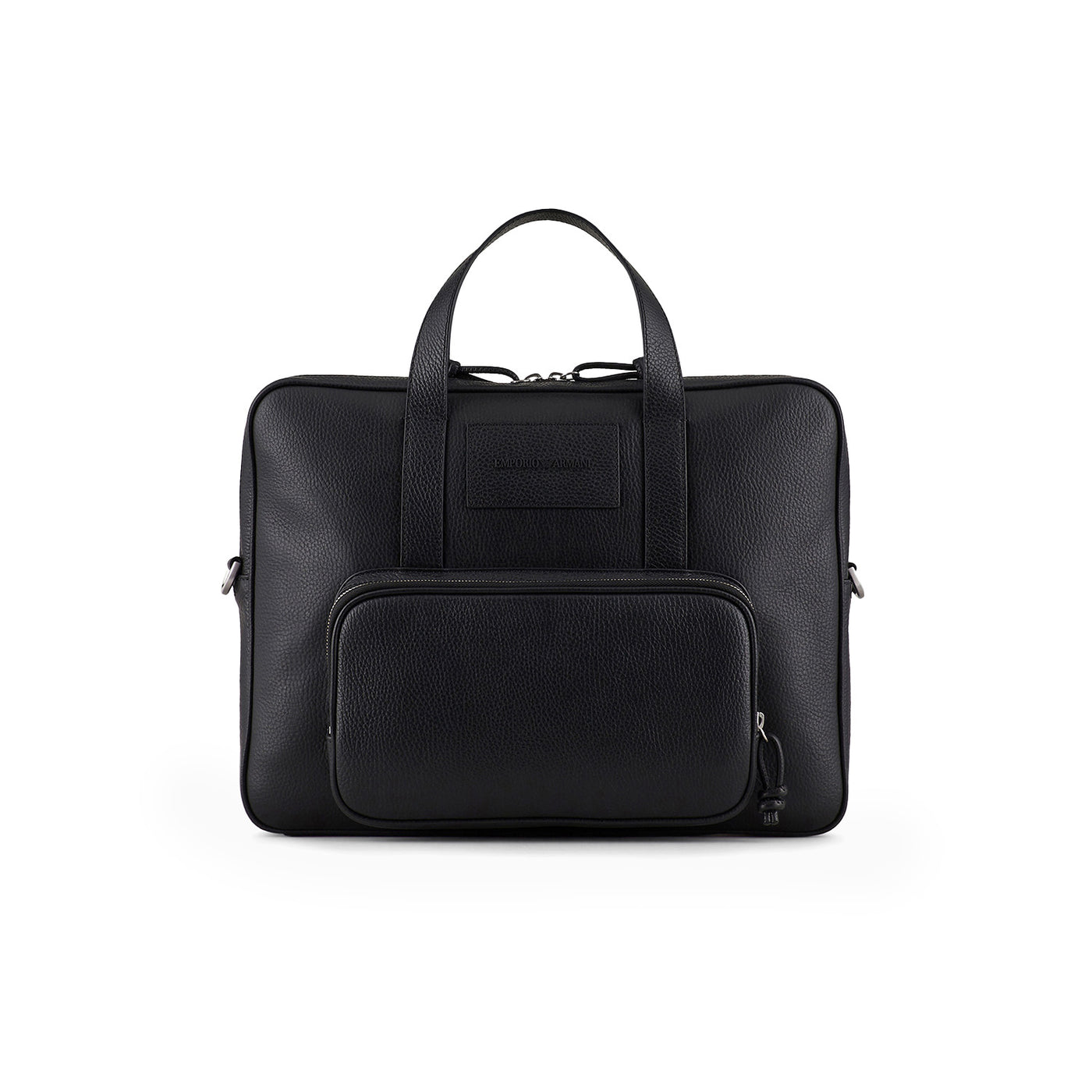Business Bag In Tumbled Leather
