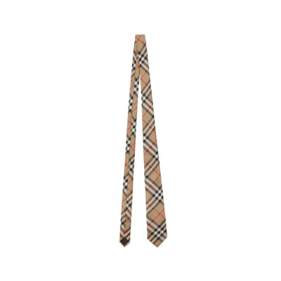 Check Silk Tie