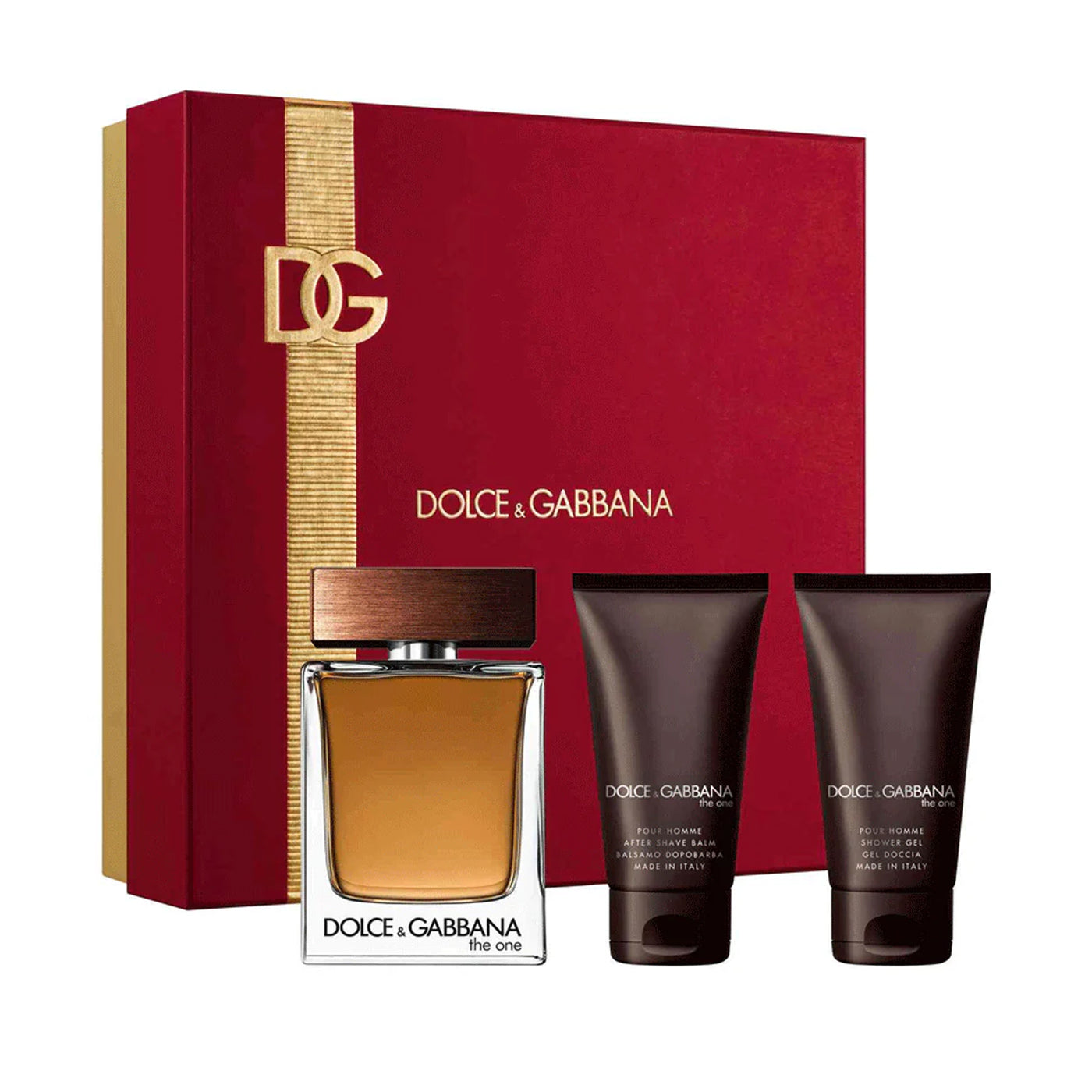 D&G THE ONE MEN EDT 3S SET(100ML+50ML S/GEL+50ML A/SHAVE)