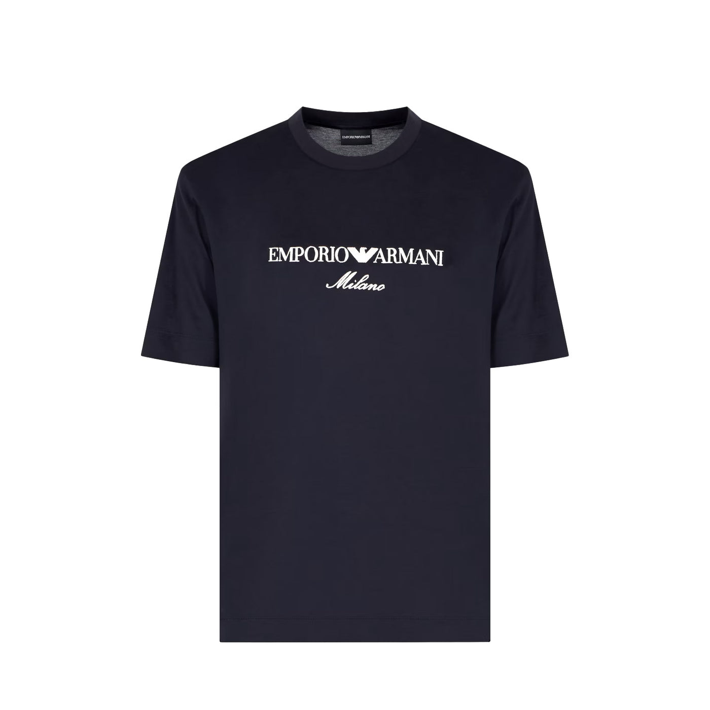 Jersey-Lyocell Blend T-Shirt With Asv Logo Embroidery