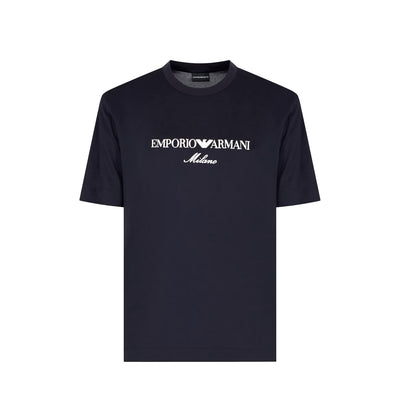 Jersey-Lyocell Blend T-Shirt With Asv Logo Embroidery