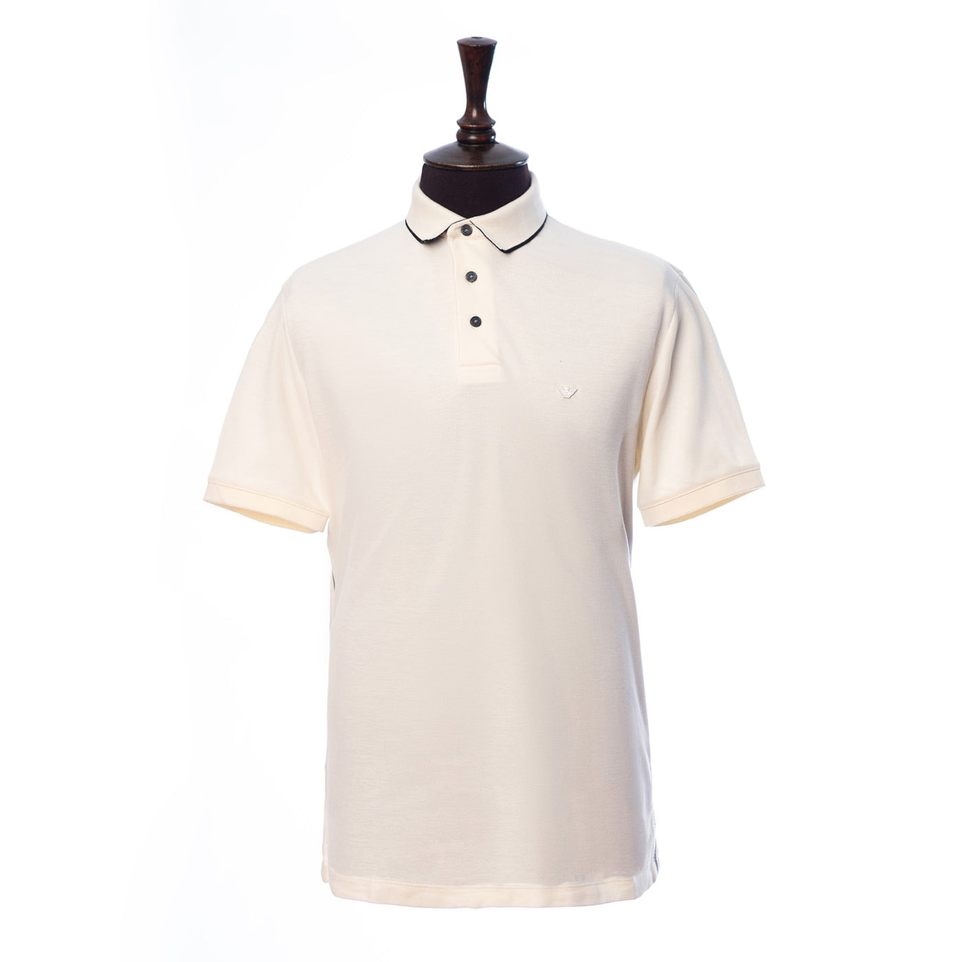 Piqué Polo Shirt With Piped Side