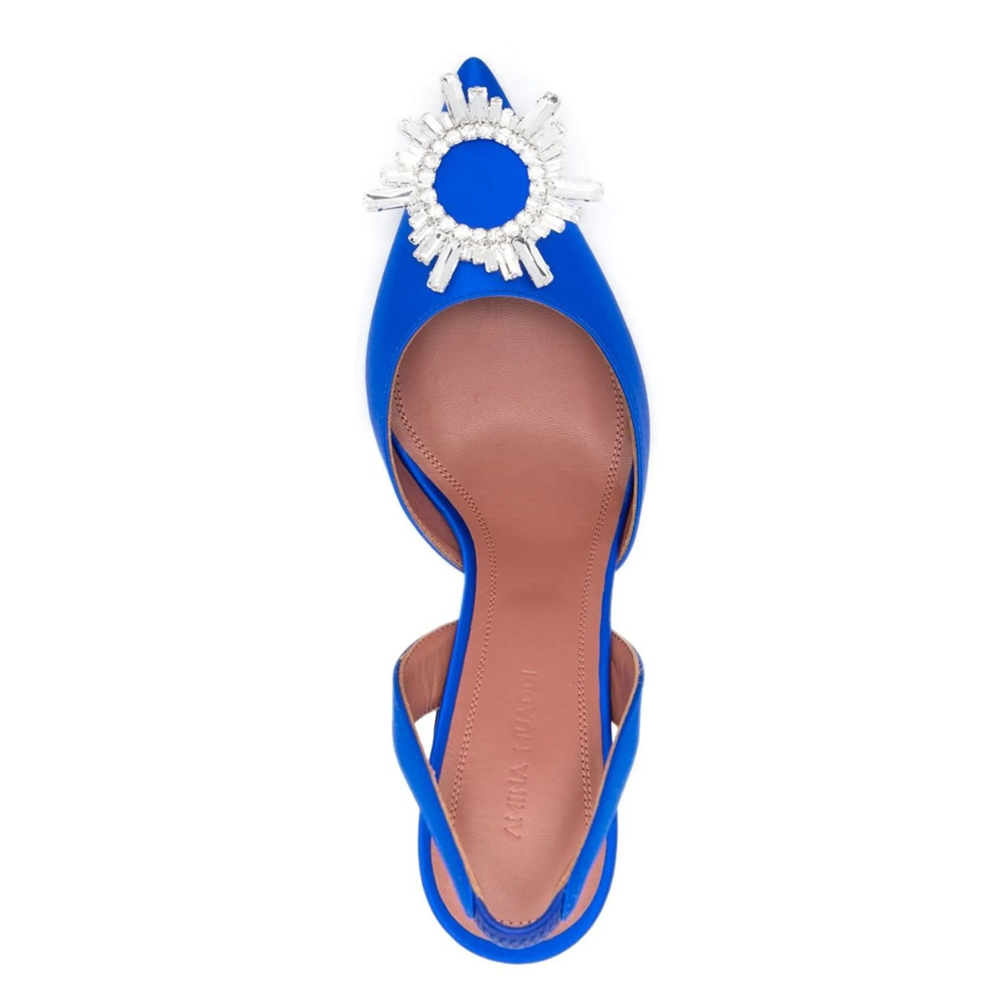 BEGUMSLING ELECTRIC BLUE AMINA MUADDI WOMEN SANDALS