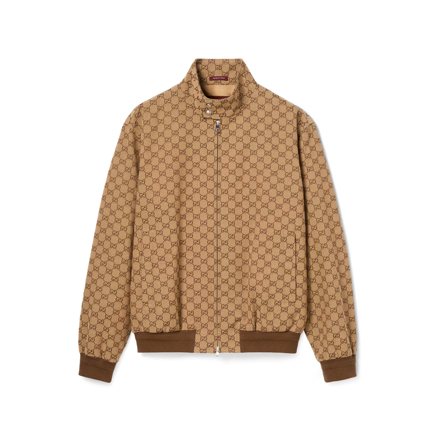 Gucci Gg Canvas Bomber Jacket