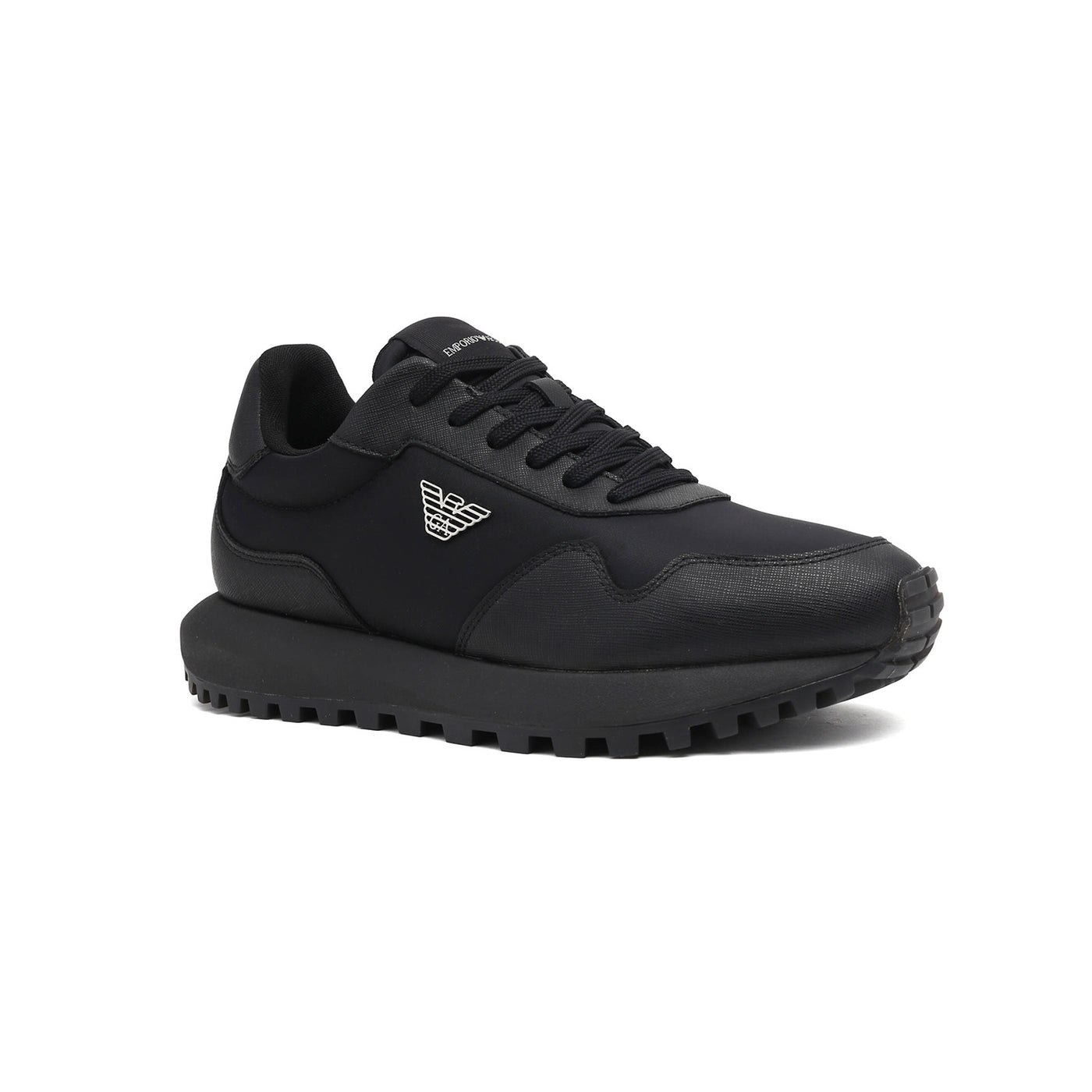 Asv Recycled Nylon Sneakers With Regenerated Saffiano Details