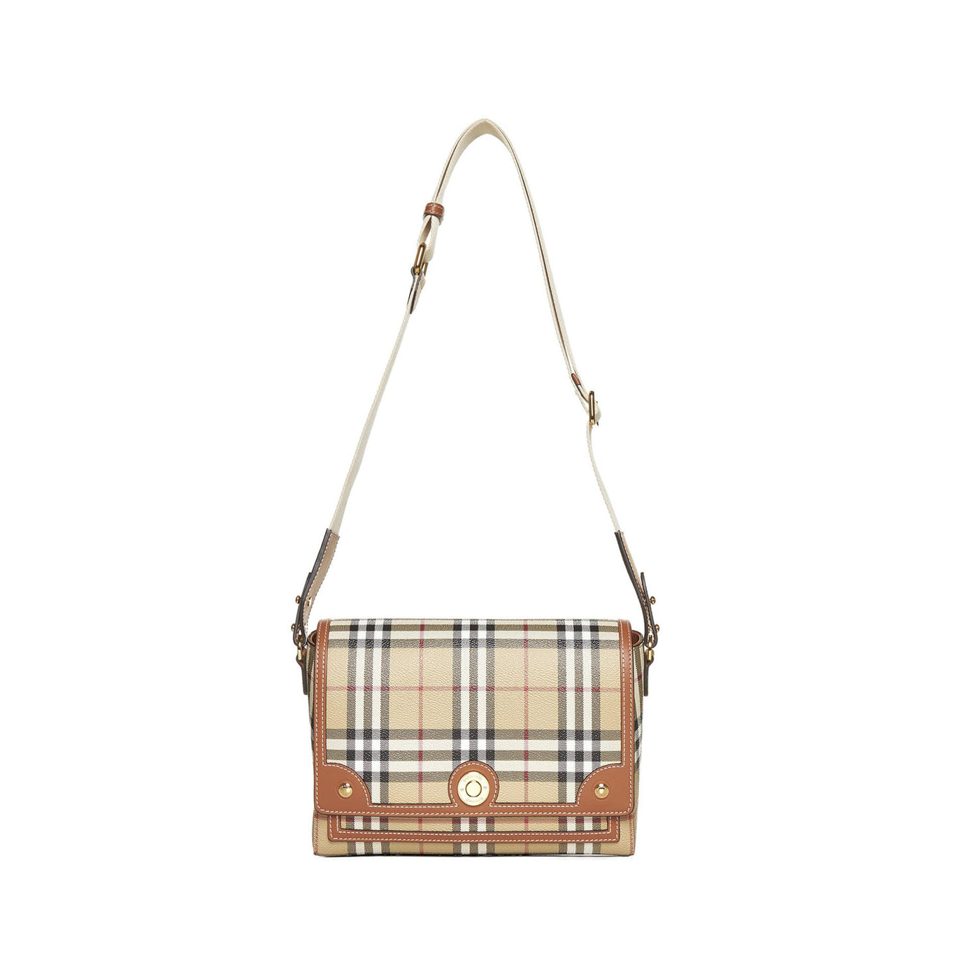 Burberry Embroidered Fabric Note Crossbody Bag
