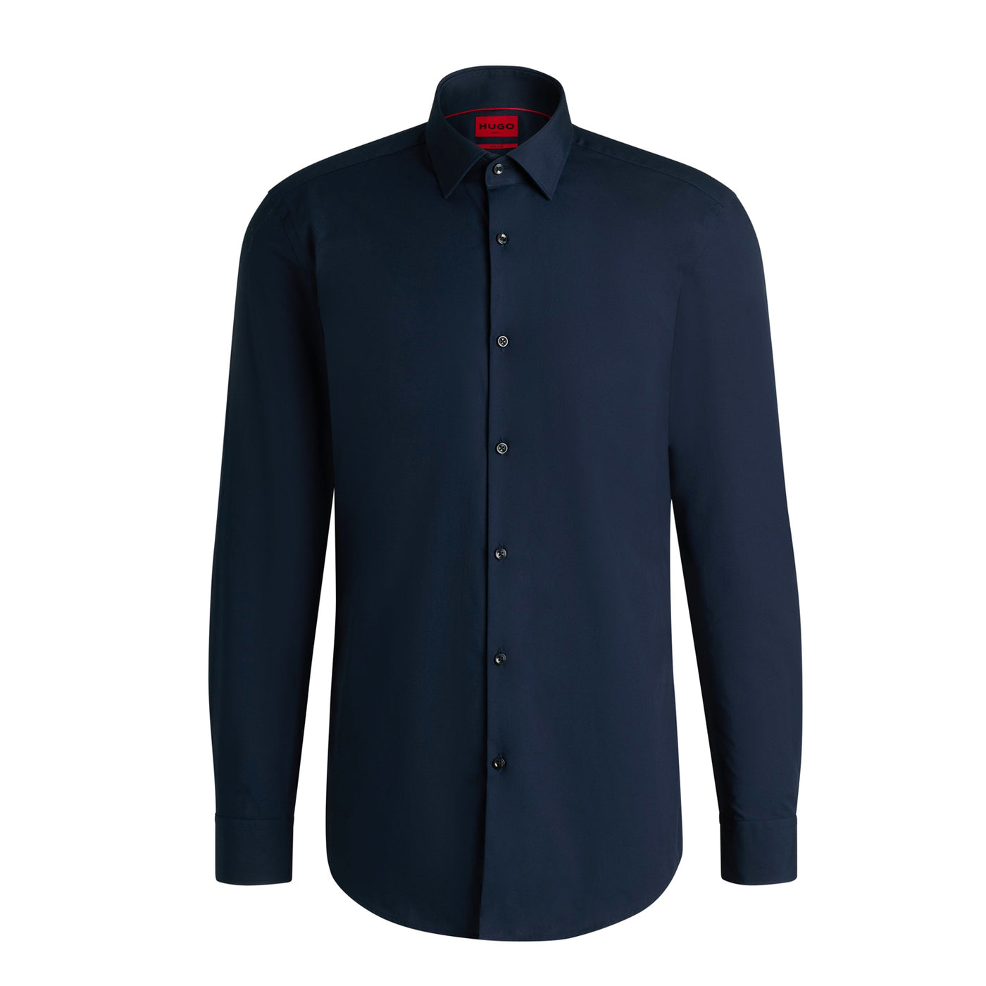 Slim-Fit Shirt In Easy-Iron Cotton Poplin