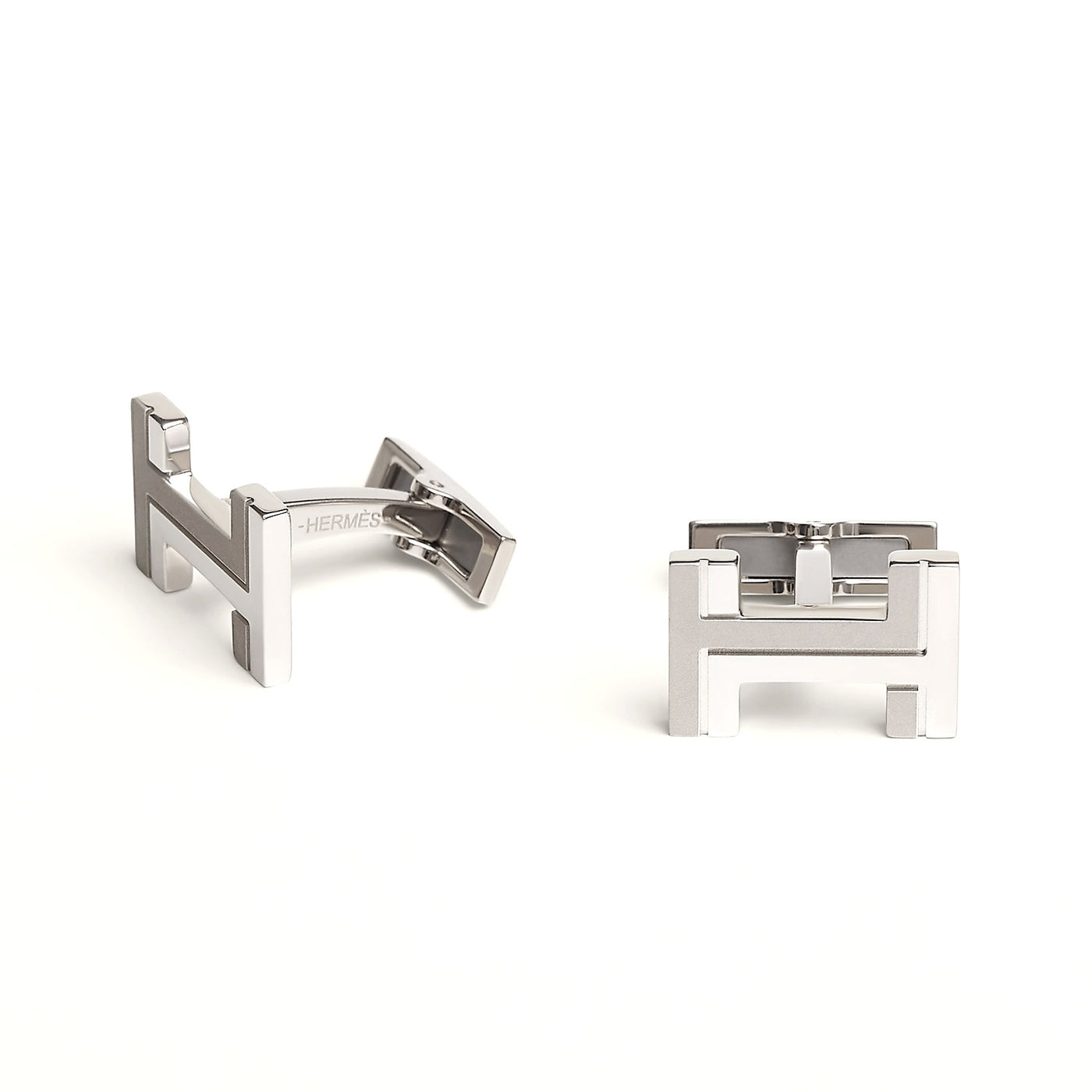 Hermes H Au Carre Cufflinks