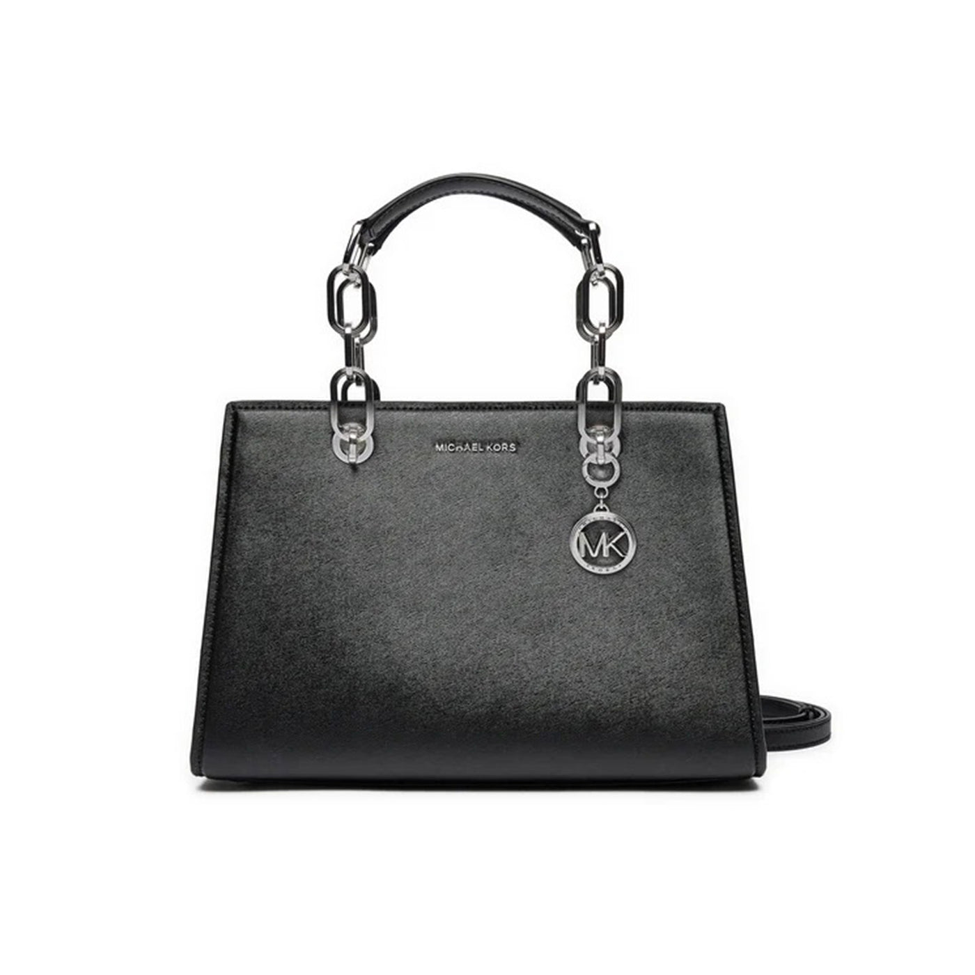 Medium Cynthia Logo Lettering Tote Bag