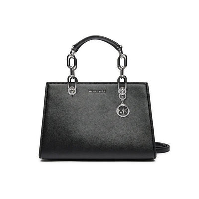 Medium Cynthia Logo Lettering Tote Bag