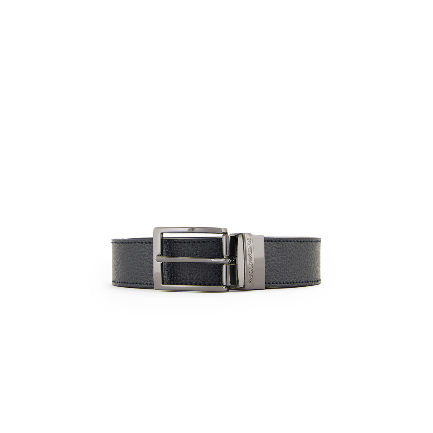 Palmellato-Leather Printed Reversible Belt
