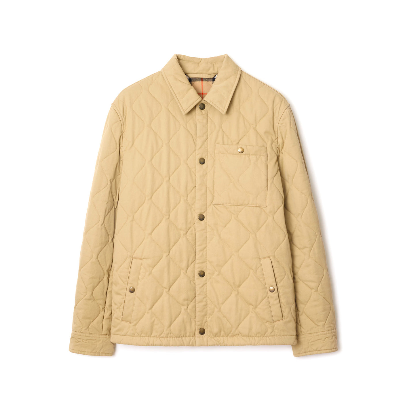 Burberry Quilted Gabardine Overshirt