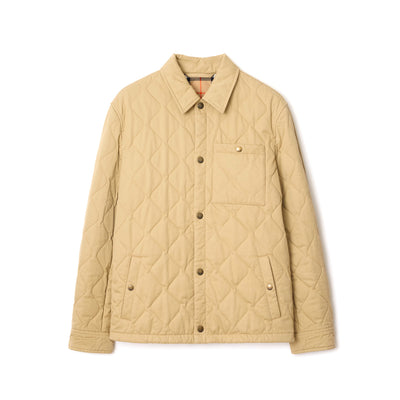 Burberry Quilted Gabardine Overshirt