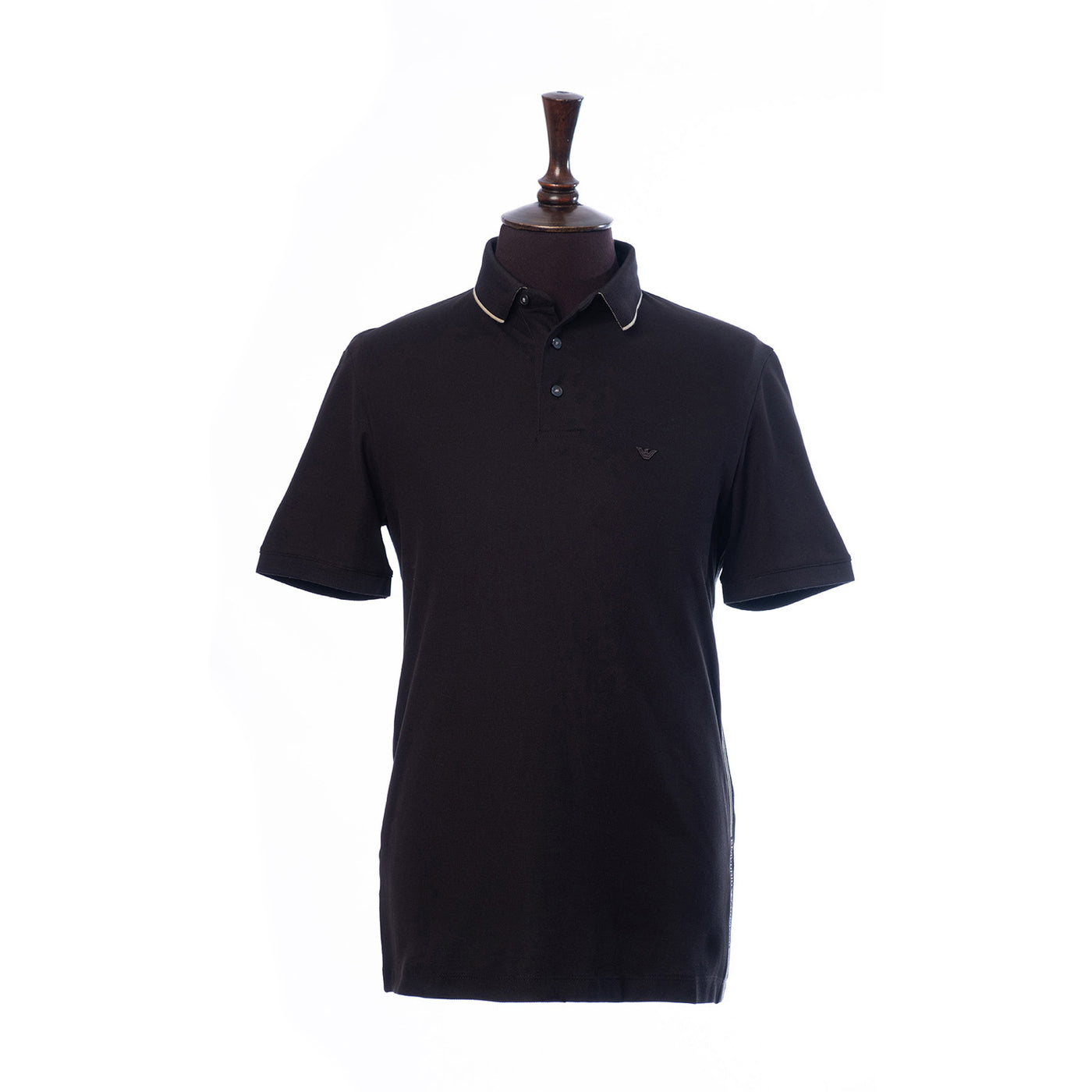 Piqué Polo Shirt With Piped Cuff