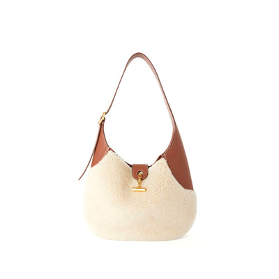 Loro Piana Medium Bobbin Bag  Cashfur