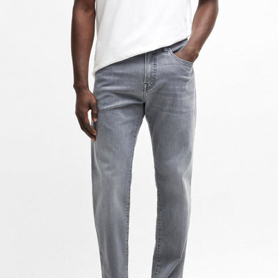 Maine Regular-Fit Jeans In Grey Soft-Motion Denim