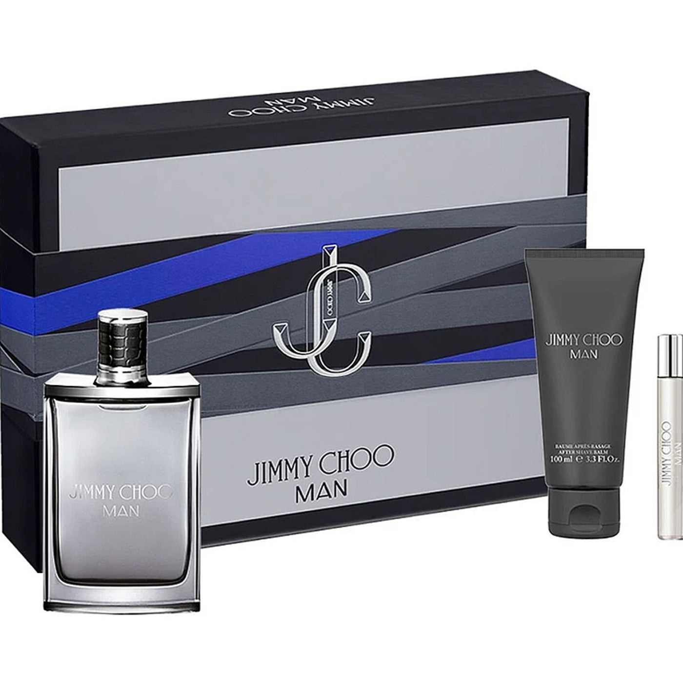 JIMMY CHOO MAN 3S SET (EDT 100ML+EDT 7.5ML +S/GEL 100ML)