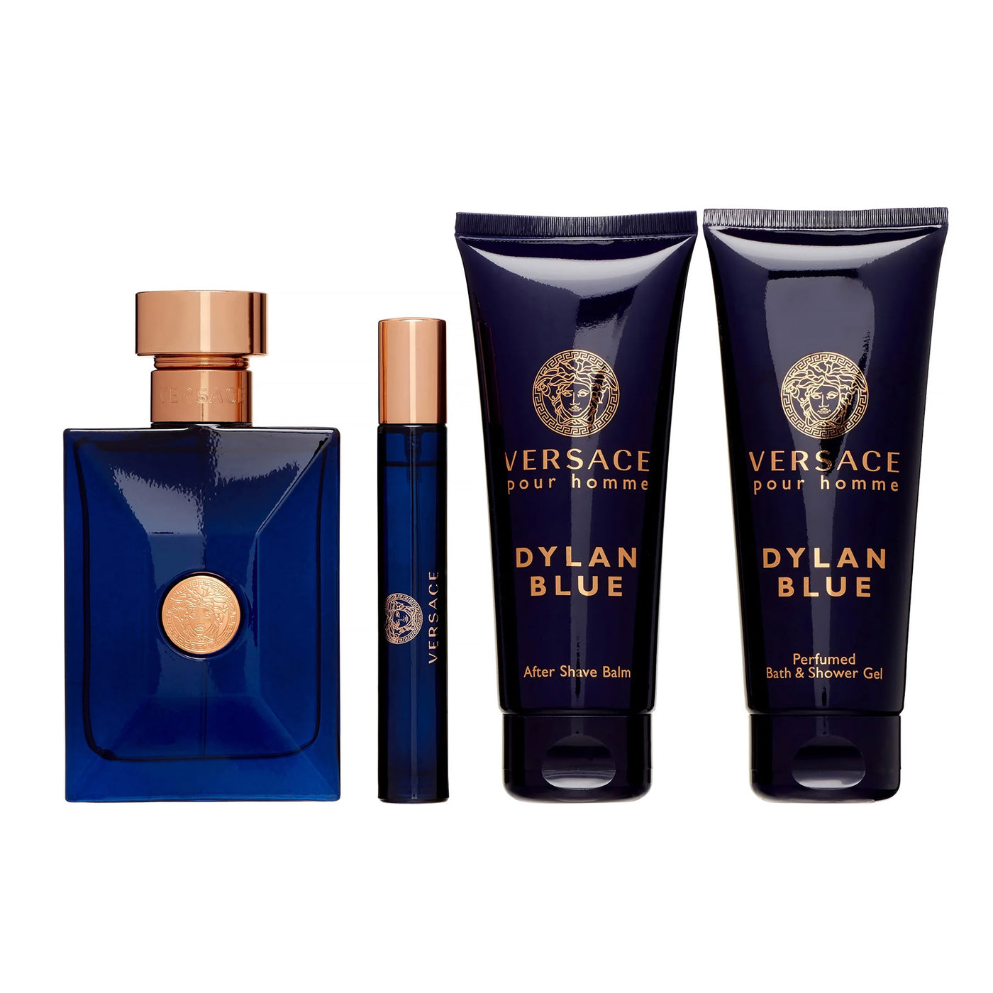 VERSACE DYLAN BLUE MEN 4S SET
