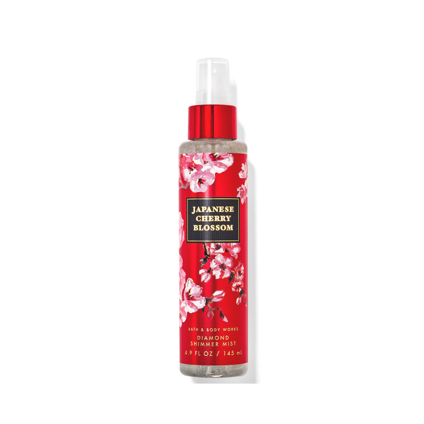 BATH & BODY WORKS JAPANESE CHERRY BLOSSOM DIAMOND SHIMMER B/MIST 145ML