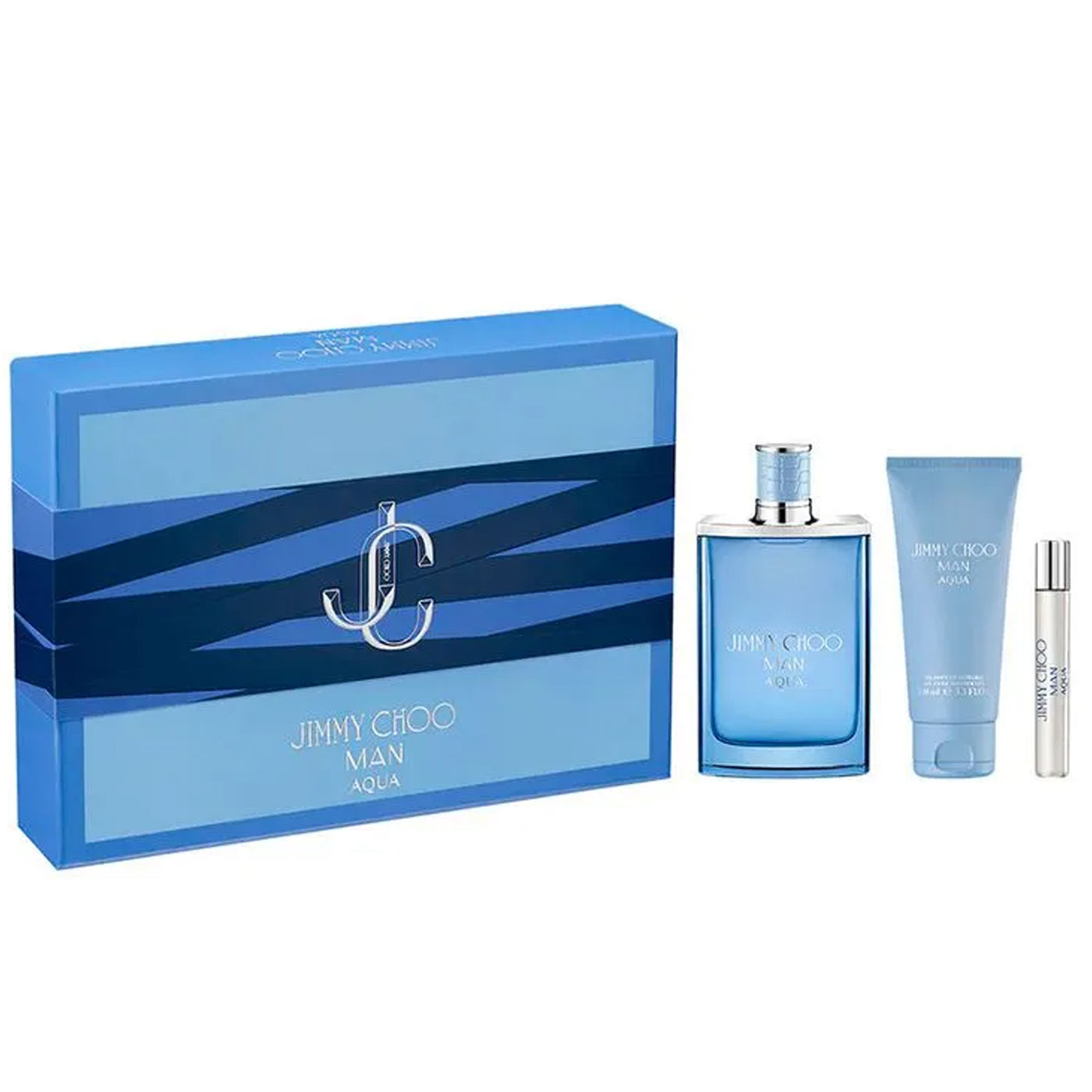 JIMMY CHOO AQUA MAN 3S SET (EDT 100ML+EDT 7.5ML+S/G 100ML)