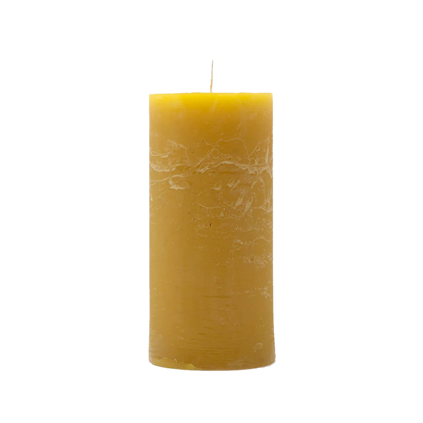 HANDMADE PILLAR CANDLE D. CM8 H CM13- GREEN TEA SCENT