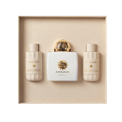 AMOUAGE HONOUR WOMAN 3S SET(EDP 100ML+60ML HAND& B/L+60ML BATH & S/G)