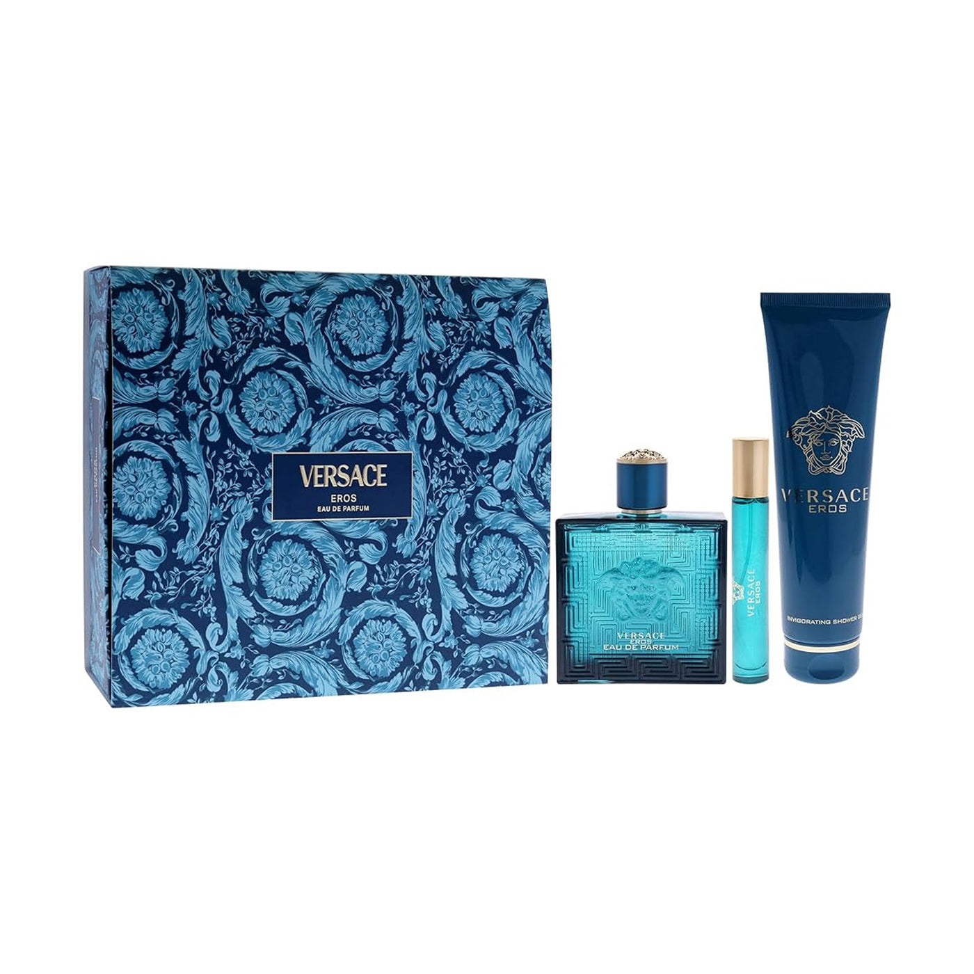 VERSACE EROS MEN 3S SET(EDP 100ML+EDP 10ML+STICK 75ML)