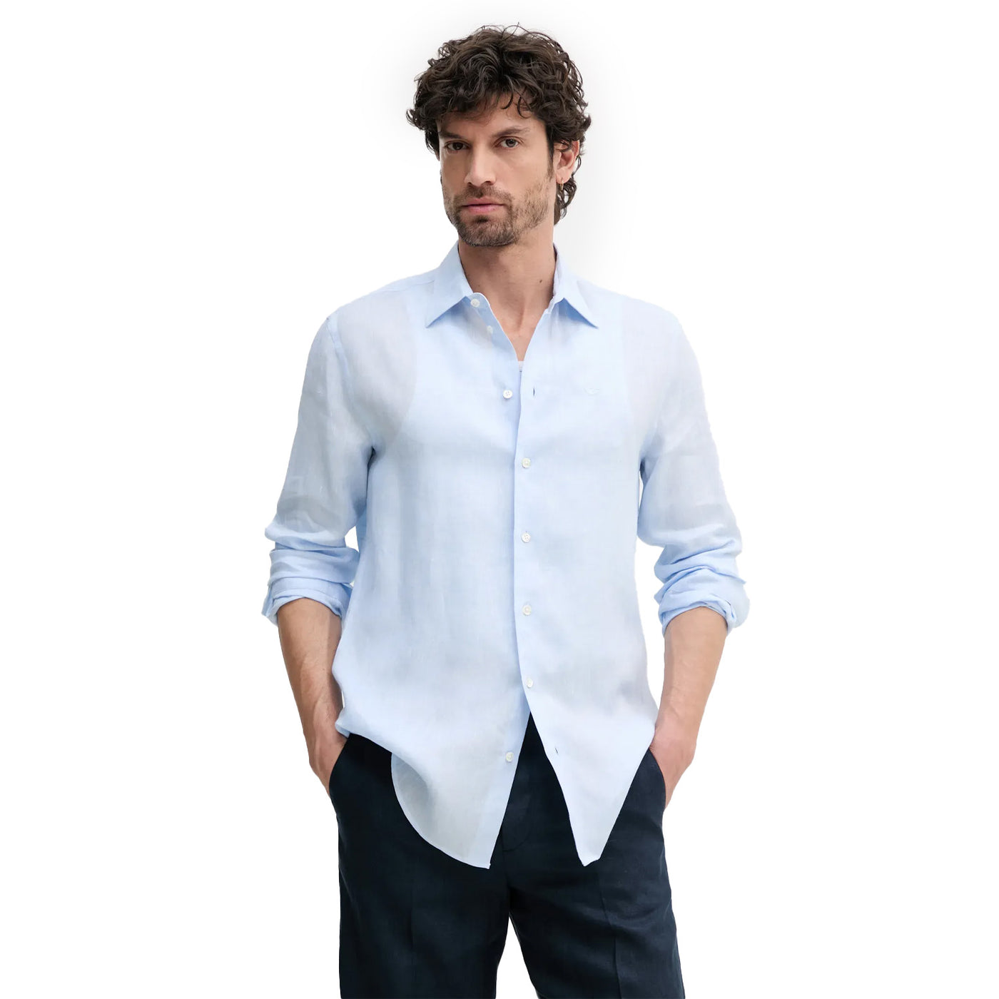 Regular-Fit Shirt In Linen