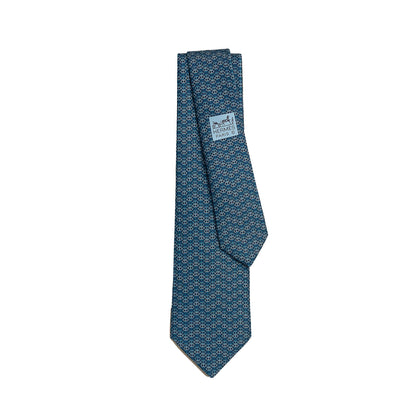 Hermes Maillons Vagues Tie