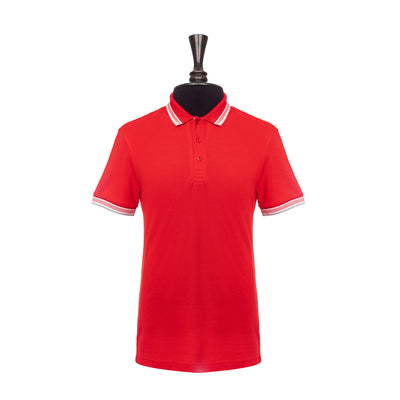 Paddy Polo Shirt In Cotton Piqué With Logo Undercollar