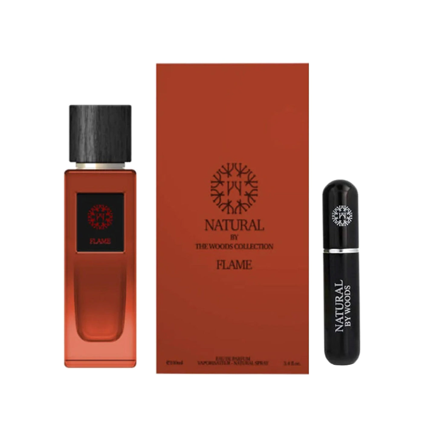 NATURAL BY WOODS FLAME EDP 100ML + 5ML