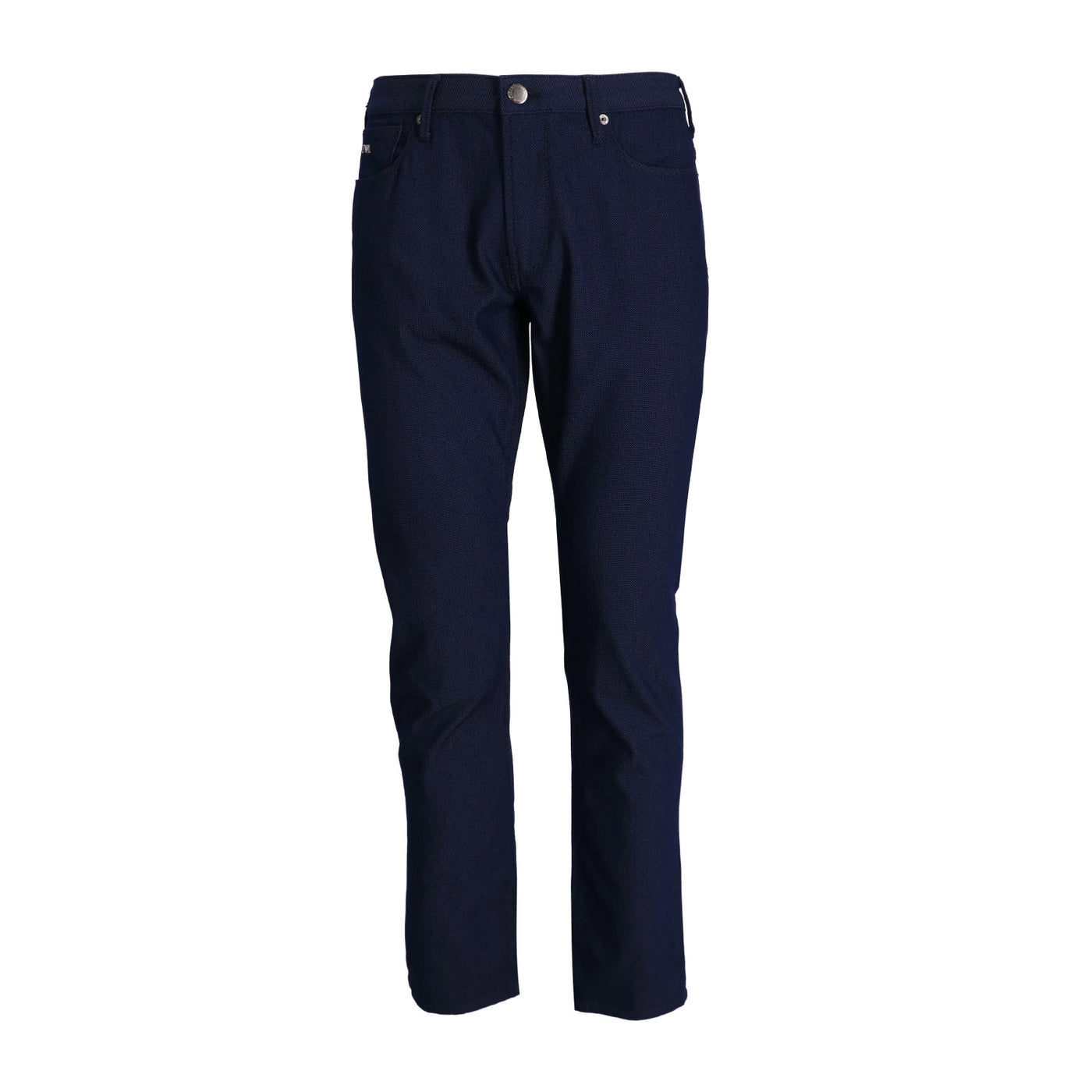 J06 Slim-Fit, Micro Polka-Dot Denim Jeans