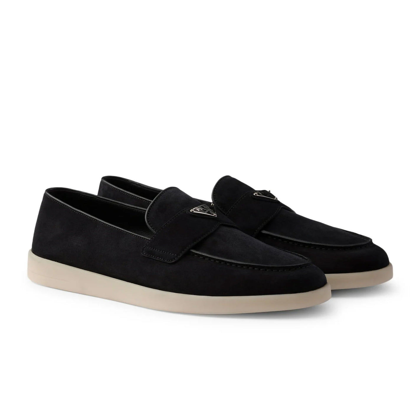 Prada Suede Loafers