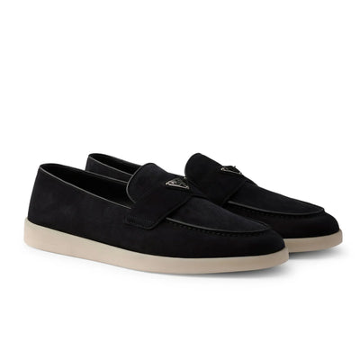 Prada Suede Loafers