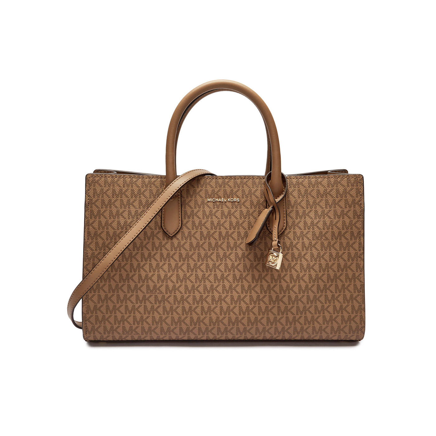 Scarlett Medium Signature Logo Satchel