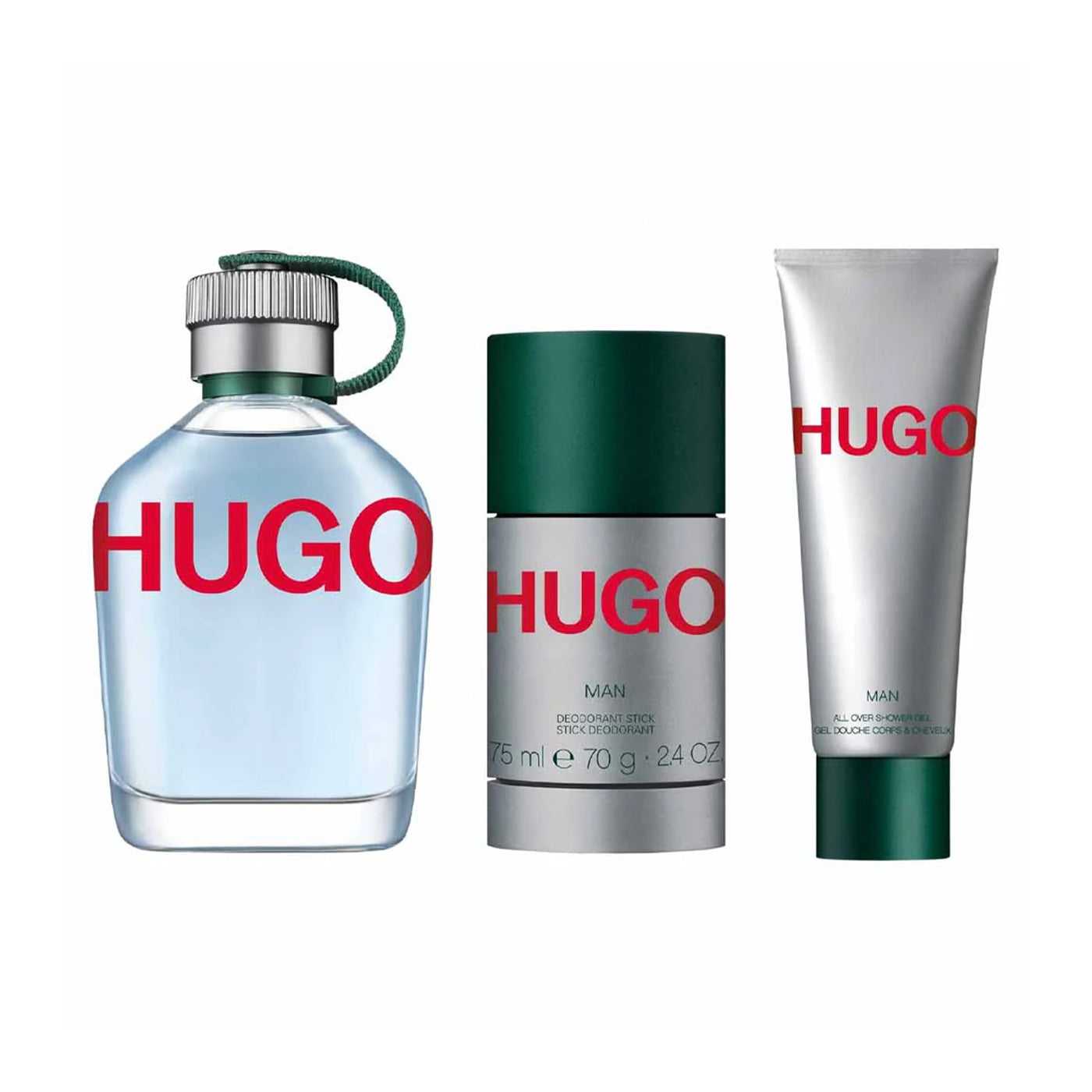BOSS GREEN MEN SET (EDT 125ML+DEO STICK 70G+S/G 50ML)