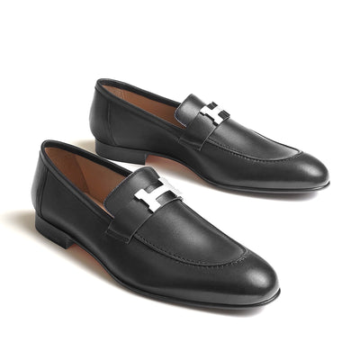 HERMES Paris loafer for Men Smooth Leather