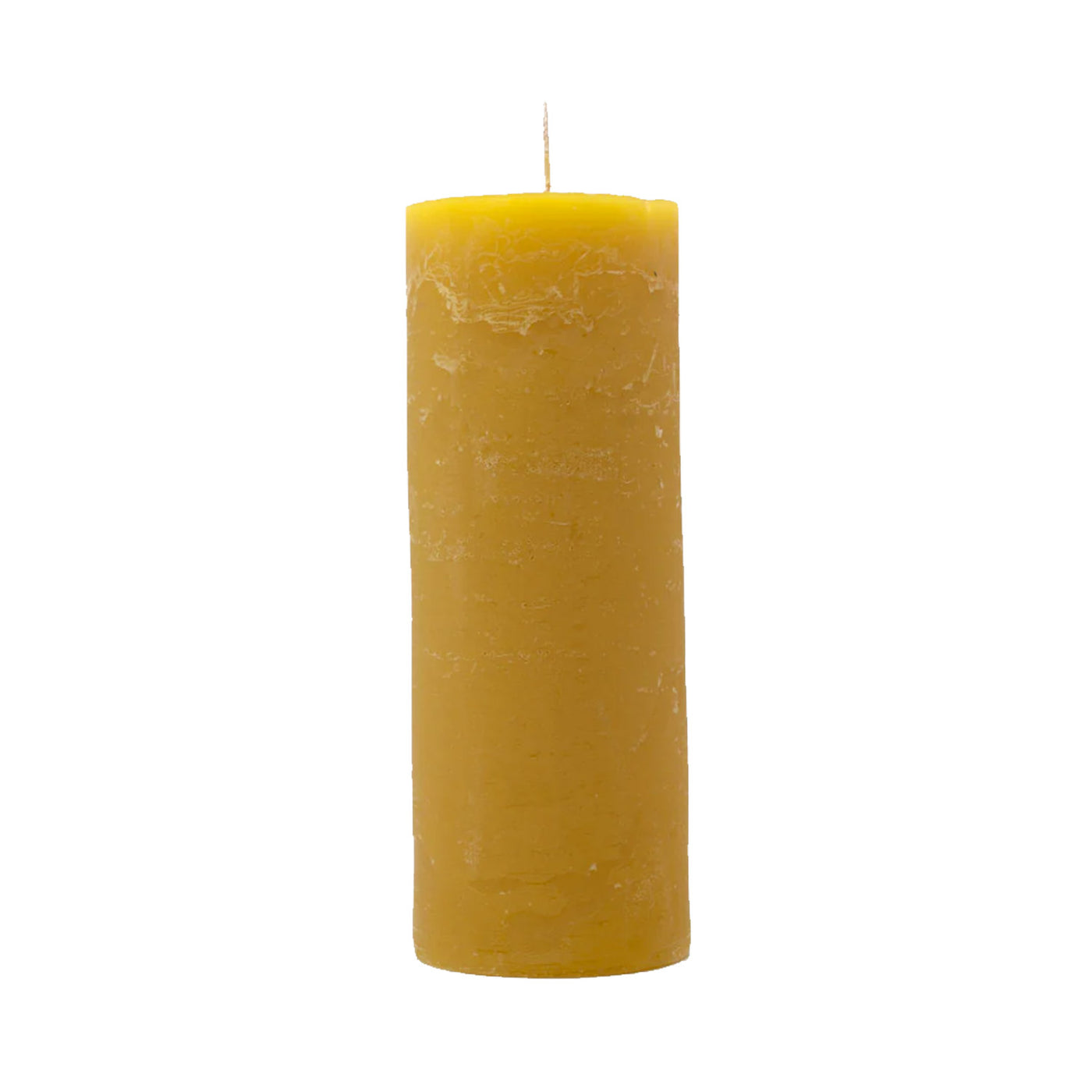 HANDMADE PILLAR CANDLE D. CM8 H CM17- GREEN TEA SCENT