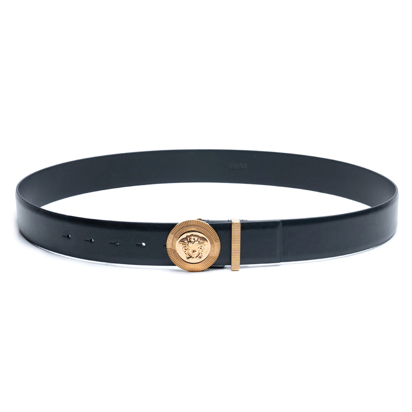 1003873 DVTP1 1B00V VERSACE BLACK MEN BELT