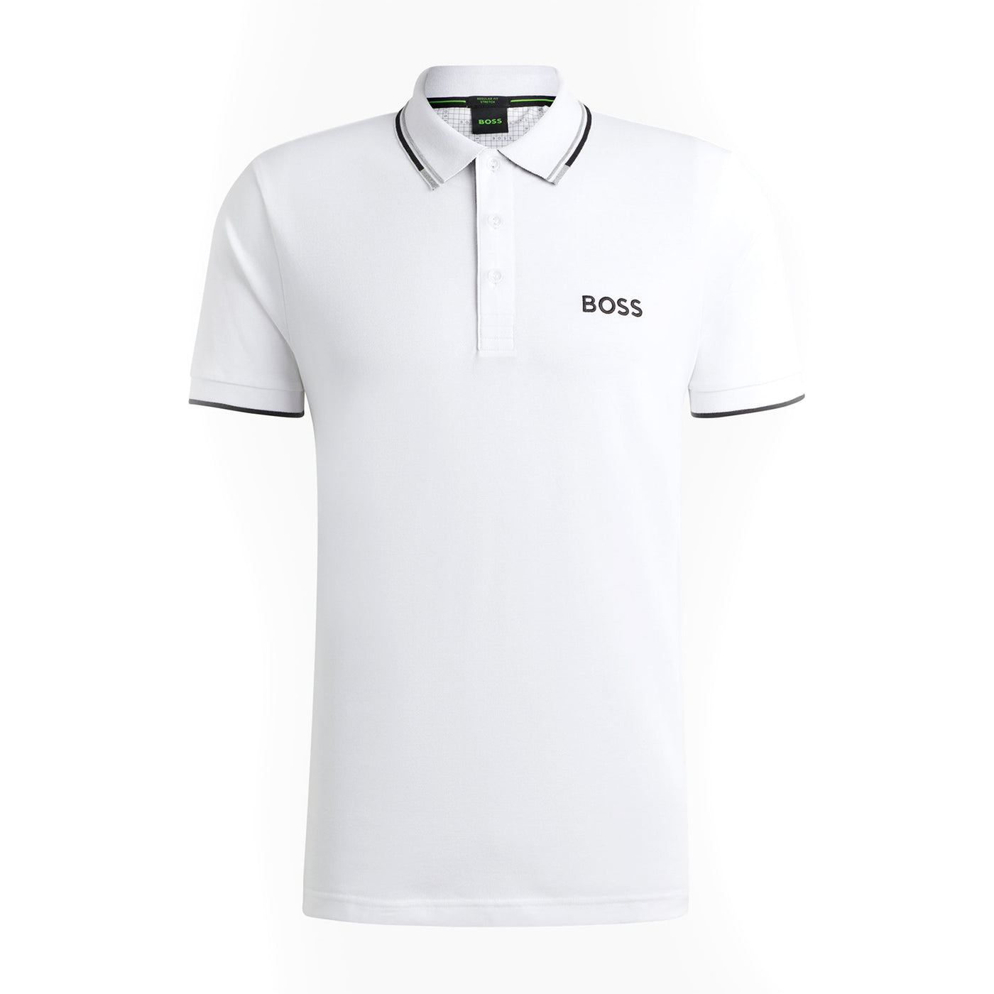 Cotton-Blend Polo Shirt With Contrast Logos