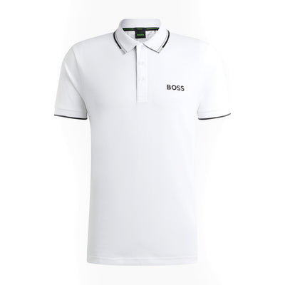 Cotton-Blend Polo Shirt With Contrast Logos