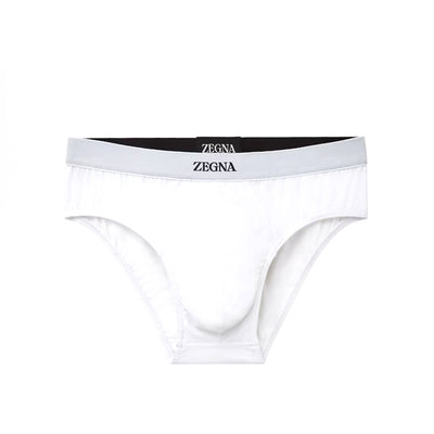 N2L610090 100 WHITE ZEGNA MEN UNDERWEAR